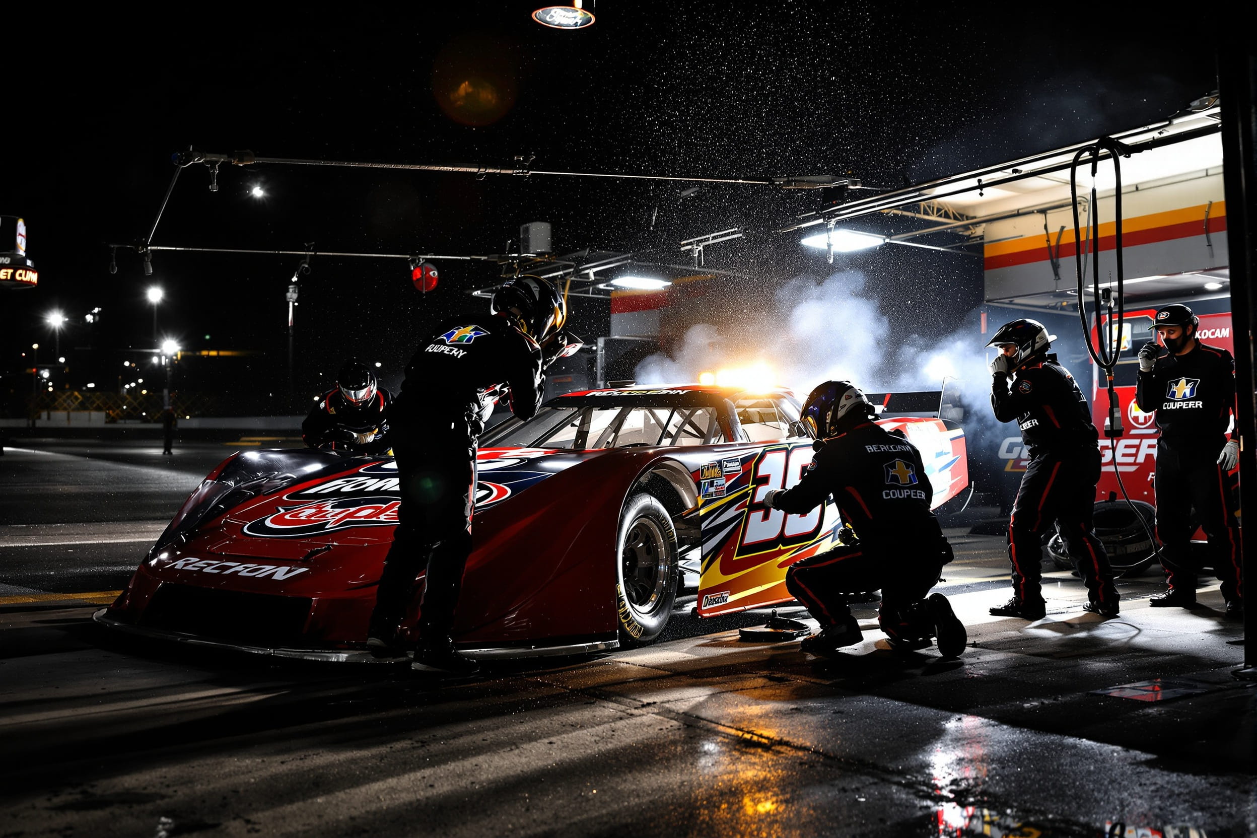 Pit Stop Action